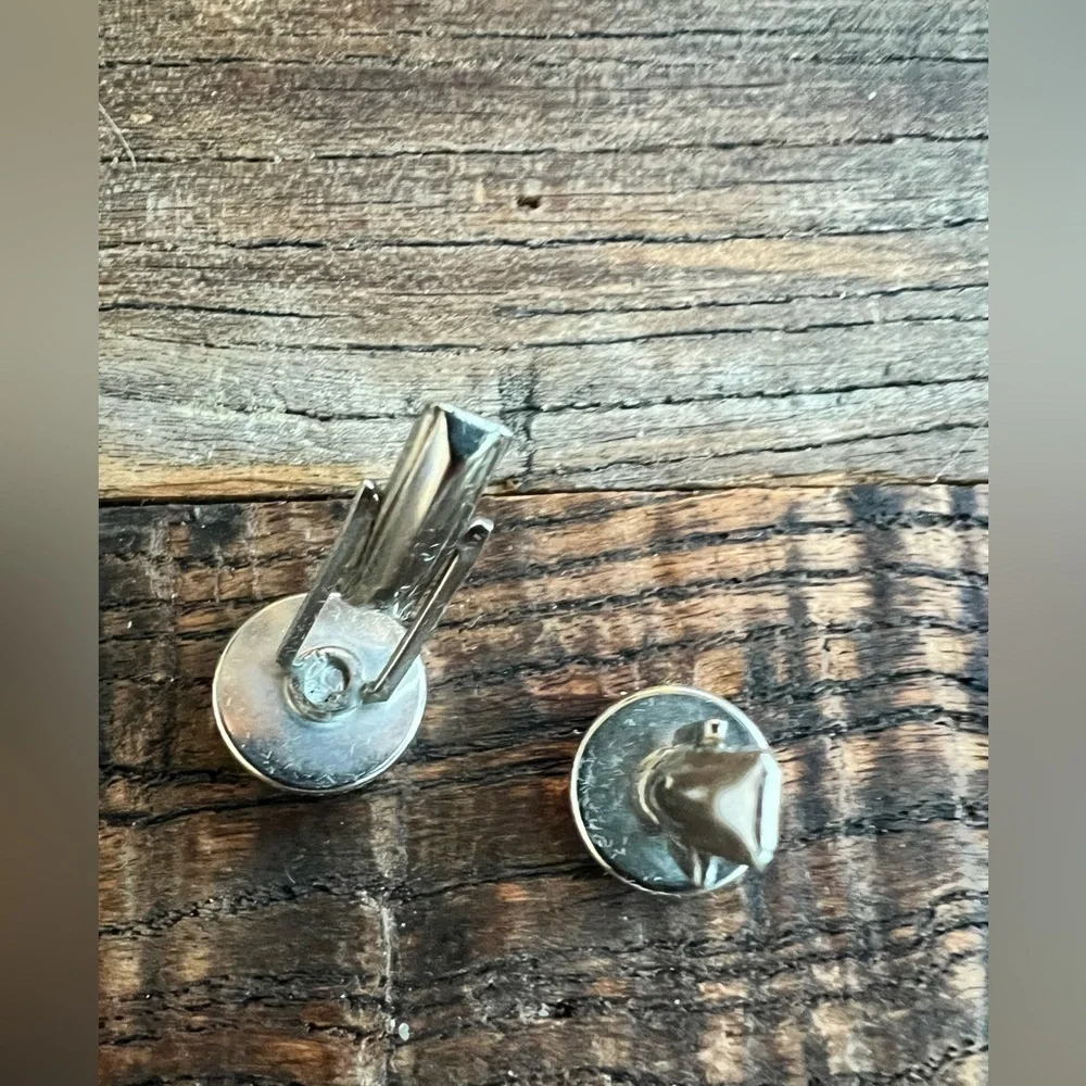 VTG mood stone  like cuff links